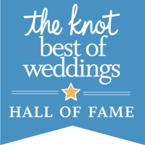 The Knot Best of Weddings Hall of Fame Greens Point Catering award